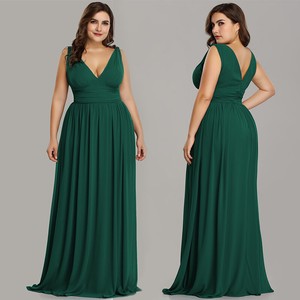 green cocktail dress plus size