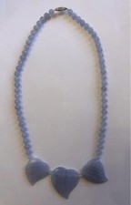 Image of Geniunce Blue Lace Agate Necklace-Semi Precious - Quantity Available 2-£20 each