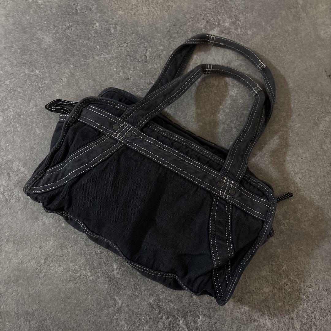Diesel Women 00S Archive One Shoulder Bag Y2K 21x37cm Navy Diesel Women 00S Archive One Shoulder Bag Y2K 21x37cm Navy