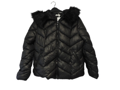 Urban Bliss Cheveron Padded Jacket Black Size UK 16 UVP 54,99£ DH100 NN 11