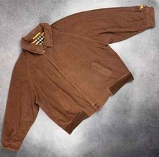 Burberry Cashmere Vintage Wool Bomber Jacket size L