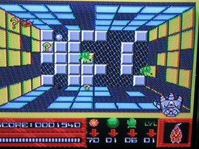 Super Glove Ball (NES, 1990) By Mattel (Cartridge Only) NTSC