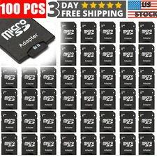 Micro SD Adapter TransFlash TF To SD SDHC Memory Card Adapter Converter Lot US