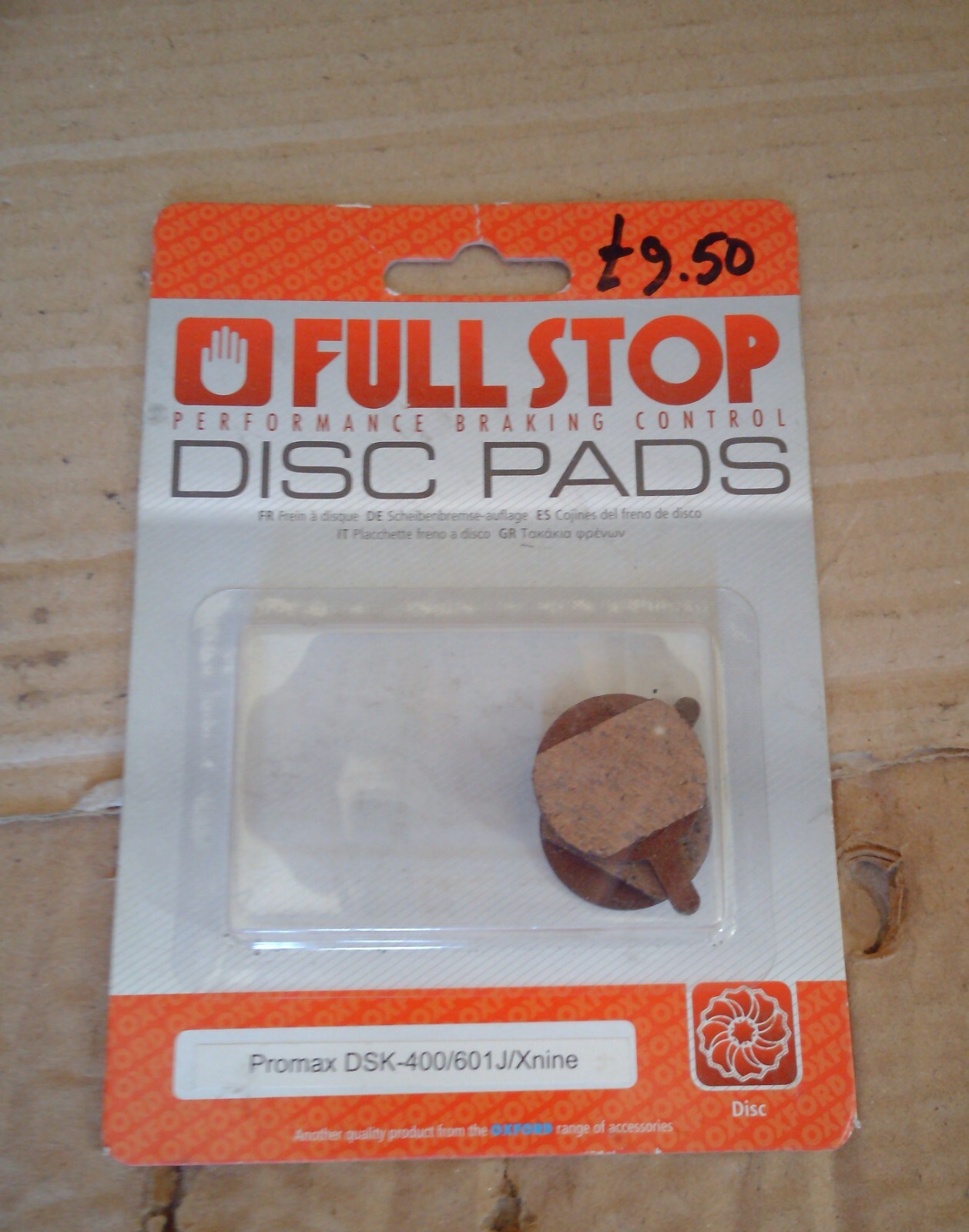 PROMAX DSK-400/601J/XNINE DISC BRAKE PADS