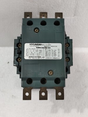 HYUNDAI HMC50W22 (380-440V) MAGNETIC CONTACTOR 50/60HZ AC FREE SHIPPING UPS