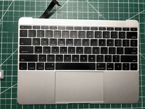 Apple MacBook A1534 2016 Palmrest Touchpad Keyboard 613-02547-09 #mh641