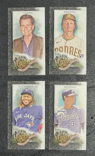 2022 Topps Allen & Ginter MINI BLACK BORDER with Rookies You Pick the Card
