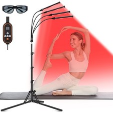 Linidcoud Red Light Therapy for Face and Body, 180 LEDs Red Light Therapy Dev...