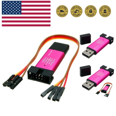 ST-Link V2 Emulator Downloader Programmer with Cable Random Color Download Im...