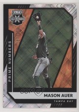 2021 Panini Elite Extra Edition Prime Numbers A /210 Mason Auer #161 4s2