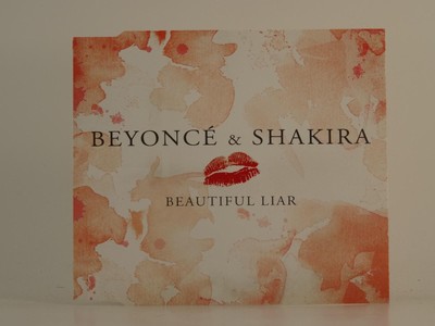 BEYONCE AND SHAKIRA BEAUTIFUL LIAR (H1) 2 Track CD Single including Picture Slee