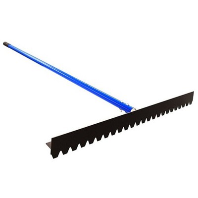 Bon 28-126-B9 T Connector Lute Rake, blunt tooth, 36'' x 6'
