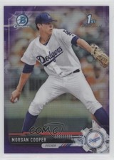 2017 Bowman Draft Chrome Purple Refractor /250 Morgan Cooper #BDC-30 z6b