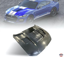 ALUMINIUM MOTORHAUBE FÜR FORD MUSTANG 2018-23 / GT500 KR STYLE