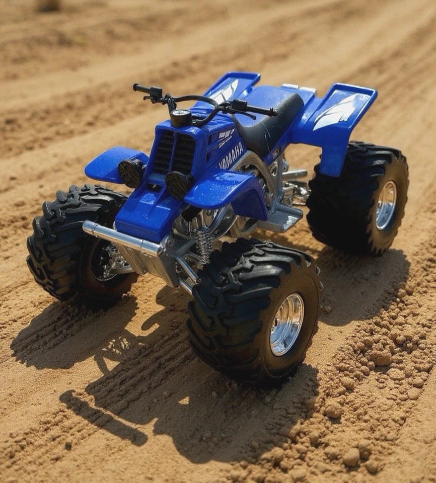 NewRay 1:12 Yamaha Banshee YF 350Z ATV Quad Diecast Modelo Juguete Azul 4 Ruedas Foto 2 de 4