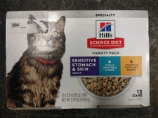 Hill's Science Diet Sensitive Stomach & Skin Adult - 12-pack