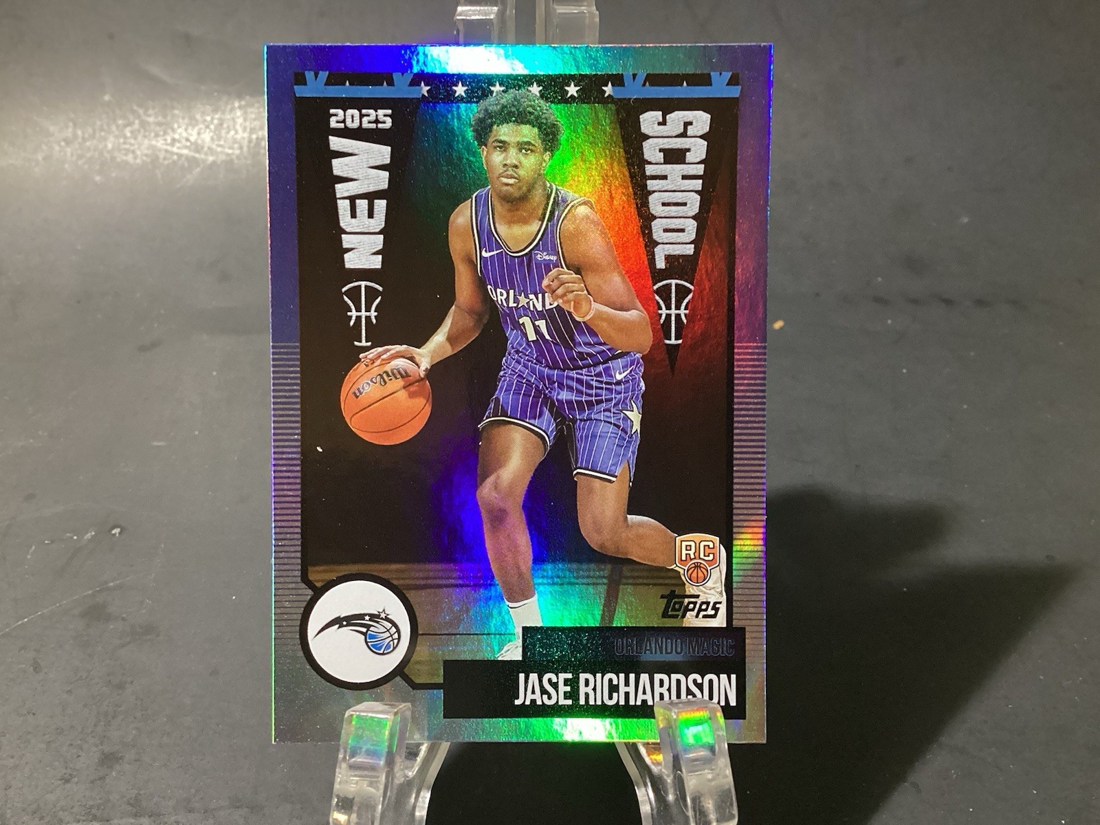 2025 Topps Basketball Card New School NS-25 Jase Richardson Rookie