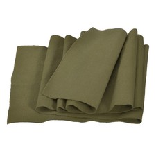 39" Elastic Cuffs Ribbed Trims Cotton Fabric Knit Rib, 6" Army Green