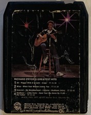 Richard Pryor Greatest Hits 1977 Warner Bros 8-Track Tape Play Tested Working