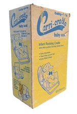 Vintage Kolocraft Carri-Cradle Rocking Cradle/ Carrier With Box Reborn Prop