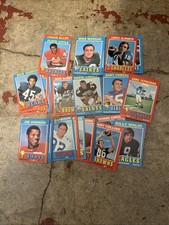 S.W. Virginia Estate Sale Find 1971 Topps Football Cards- lot of 53- Starter Set