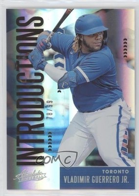 2020 Panini Absolute Introductions Silver 78/99 Vladimir Guerrero Jr #INT2 b8h