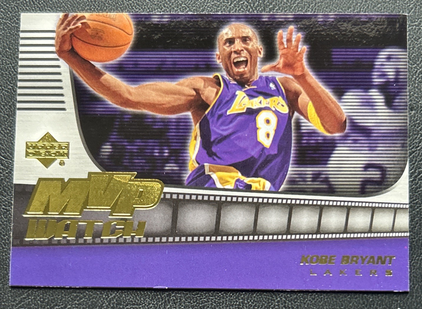 🔥Kobe Bryant 2006-07 Upper Deck MVP Watch Gold #MVP-KB Los Angeles Lakers- EXC