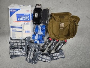 IFAK GEN 7 CAT Combat Application Tourniquet, 5.11 Push Pack, ETD, Bandages, +++