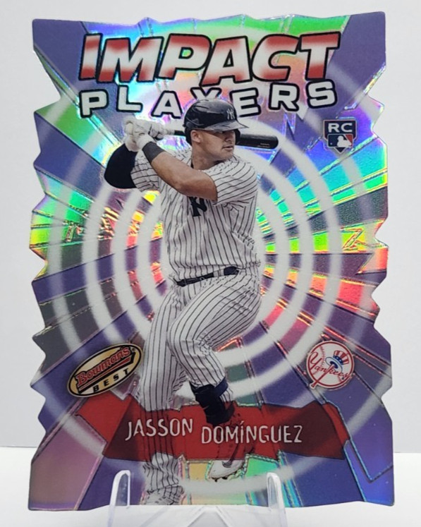 2024 Topps Impact Players Die Cut Refractor Jasson Dominguez RC New York Yankees