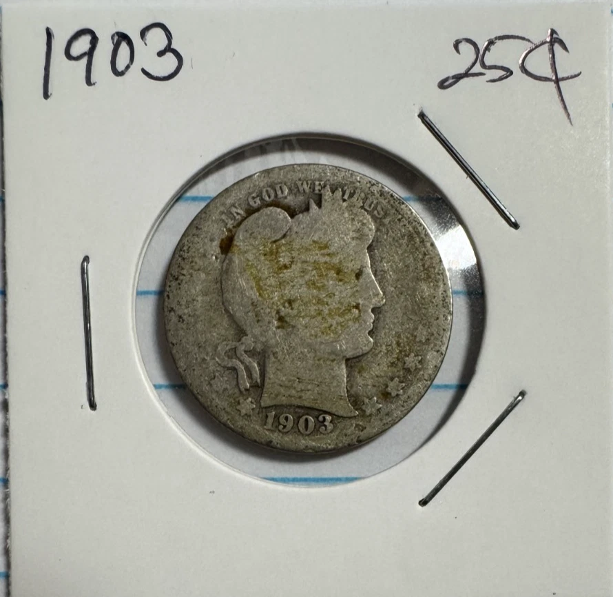 25+ 1903 Year Barber Quarters (1892-1916) for sale | Updated Oct 2026
