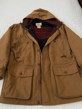 Vintage LL Bean Parka Coat Field Hunting Jacket Mens Regular Large