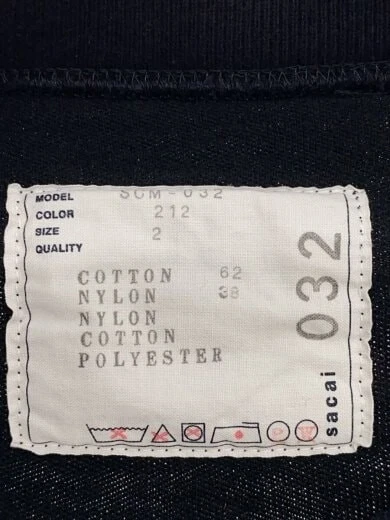 sacai Felpa 2 Cotone NVY SCM 032 