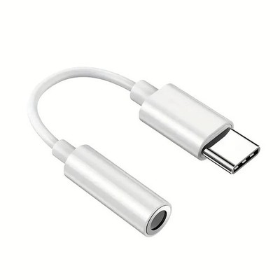 Type C to 3.5mm Aux Adapter Audio Cable for iPhone Samsung Xiaomi Huawei