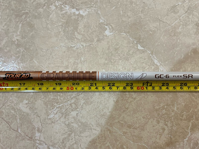 Graphite Design Tour AD GC 6 SR Flex Driver Shaft Uncut Choose Adapter