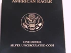 U S 2008 W Silver Eagle Dollar Uncirculated
