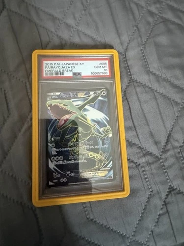 Pokemon Rayquaza EX PSA 10 Emerald Break Japanese 2015
