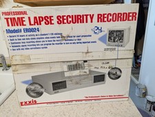Time Lapse Security Recorder Vtg EXXIS Model ER 0024 VCR for Surveillance System