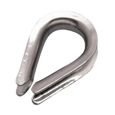 STAINLESS STANDARD THIMBLE 1/8", 316 SS