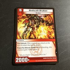 Kaijudo X1 REDSCALE DRAKON Common #54/110 7CLA - Clash of Duel Masters