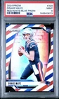 2024 Panini Prizm Drake Maye RC Red White & Blue Prizm #329 PSA 9
