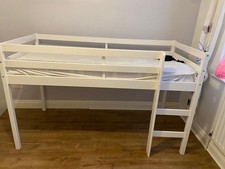NEW!3FT Single Wooden Bunk Bed Kids Children Natural Pine Solid Wood Bed Frame