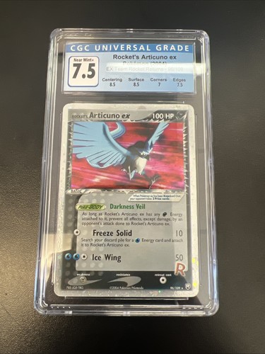 Rocket's Articuno ex graded CGC 7.5 for sale on eBay