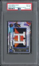 2025 Panini Impeccable Jumbo Patches Cam Smith #IJP-CS PT Hats /6 PSA 6
