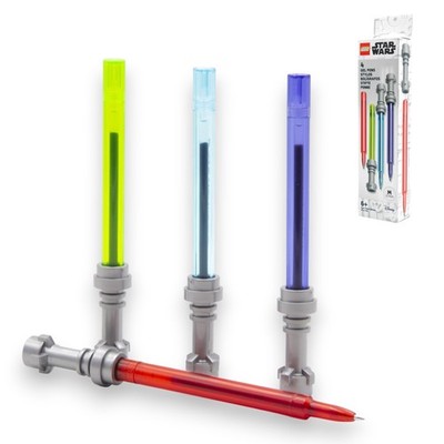 IQ LEGO Star Wars Lightsaber 1 Count (Pack of 4), Red, Blue, Green, Purple