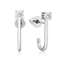 F136 Hypoallergenic Pure Titanium Earrings for Women, G23 Implant Grade 5A Cubic