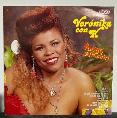 Veronika Con K - Fuego Y Pasion , Salsa , Latin ECO Rare NM