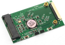 Mini PCI-E Msata SSD to 40Pin ZIF Adapter Card