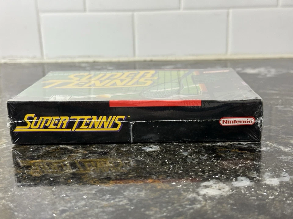 Super Tennis (Super Nintendo, 1991) SNES FACTORY SEALED BRAND NEW!! - Image 4 of 4