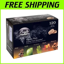 Wood Smoking Bisquettes for BBQ - 5 Flavors