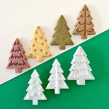 Weihnachtsbaum Ausstechformen Keksform Kunststoff 3 Größen Dekor Backzubehör